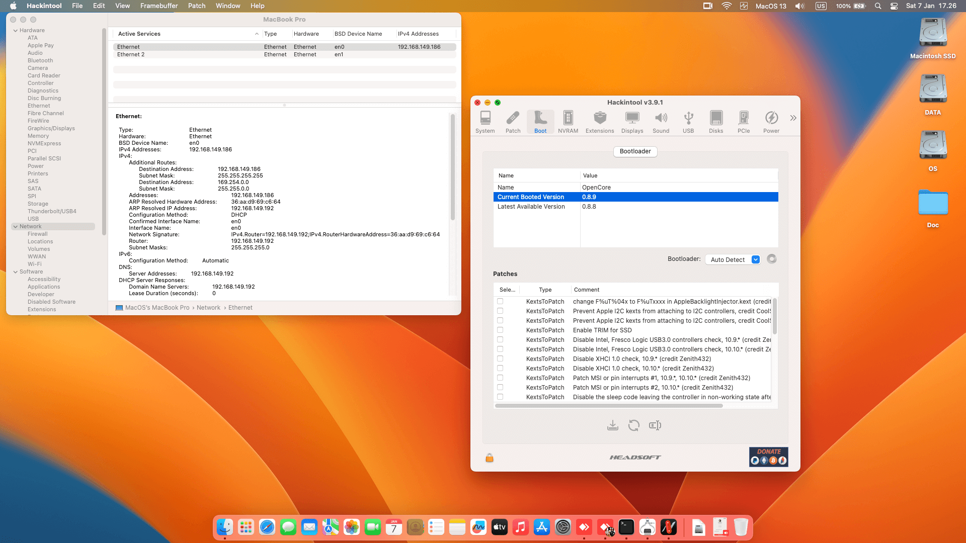 Asus ROG Zephyrus S15 GX502LWS [CometLake   Intel UHD 630 + I2C]   OpenCore 8